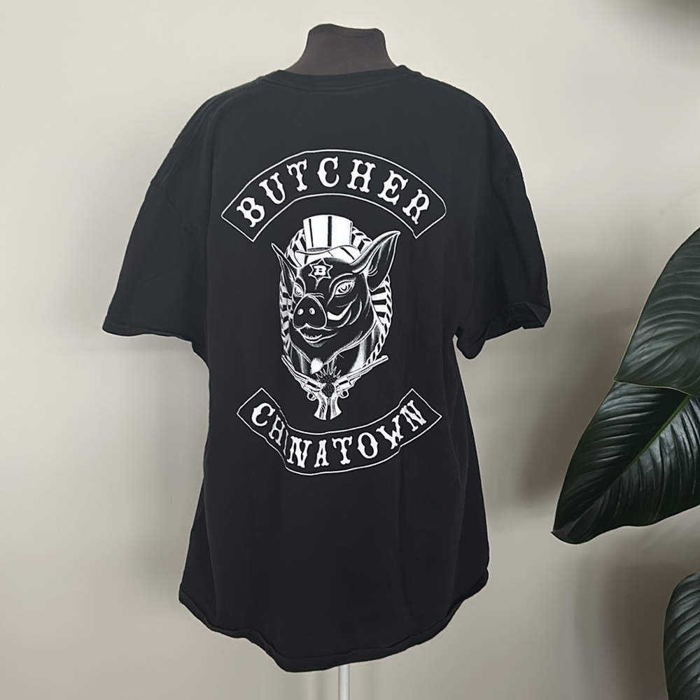 Butcher Chinatown black graphic tee